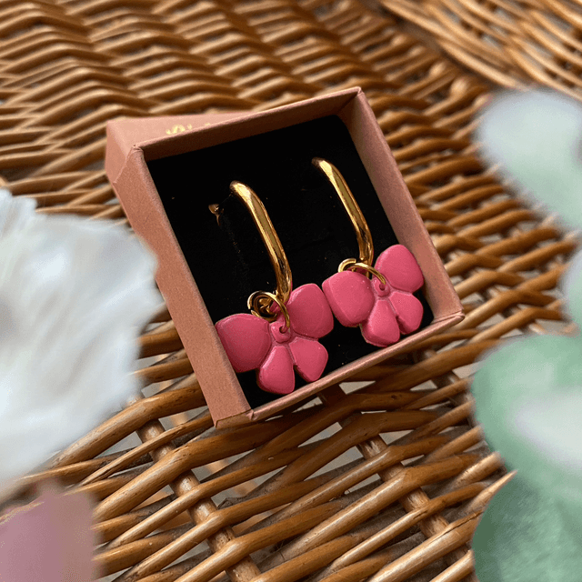 Noeuds Rose blush 