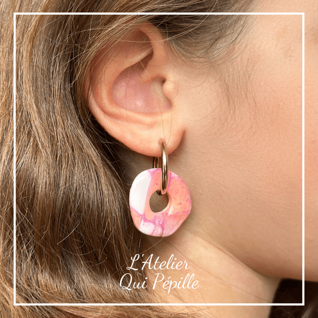 Ondalies Marbrées rose