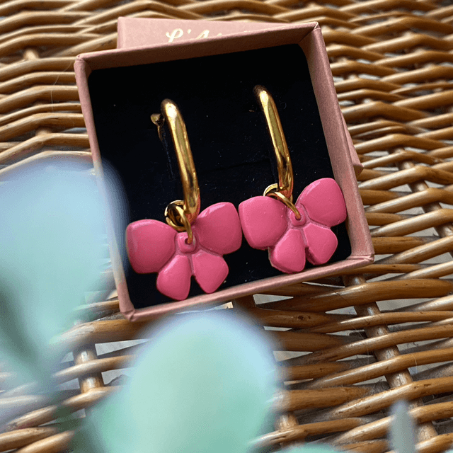 Noeuds Rose blush 
